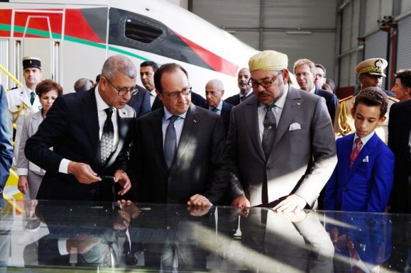 Le train est bien sur les rails