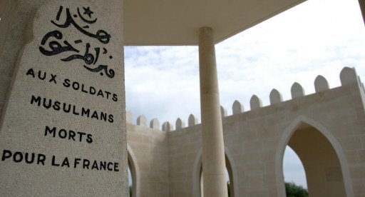 France. Une stèle à la mémoire des combattants musulmans