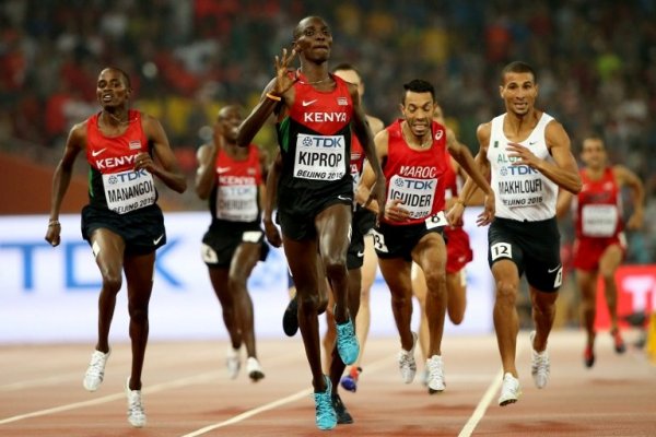 4ème place décevante pour Makhloufi, le champion olympique algérien du 1500m, le Marocain Iguider finit 3eme