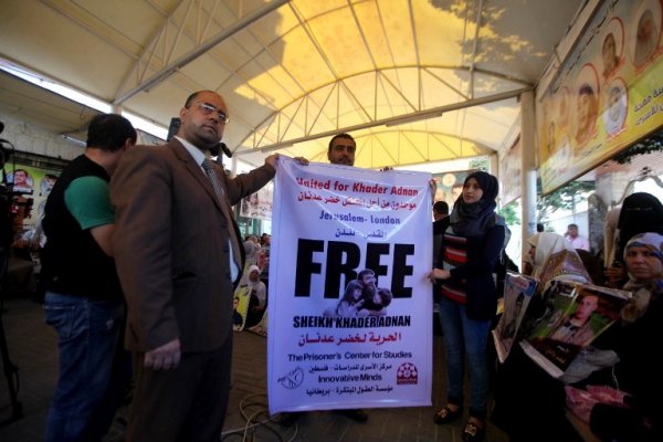 50 ème jour de grève de la faim pour Khader Adnan, un prisonnier palestinien