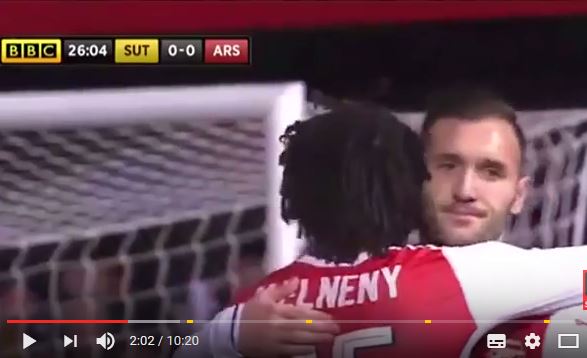  Sutton United vs Arsenal 0-2