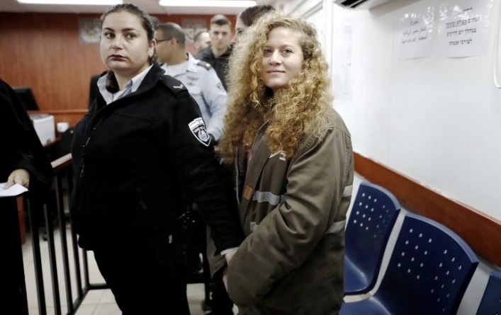 Palestine – 2e audience du procès de Ahed Tamimi