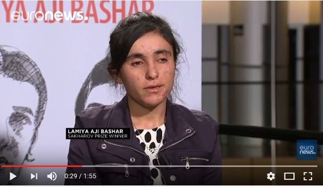  Remise du prix Sakharov à Nadia Murad et Lamia Haji Bachar