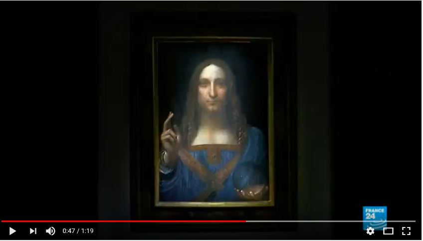 Un Christ de Léonard de Vinci vendu 450,3 millions de dollars, un record