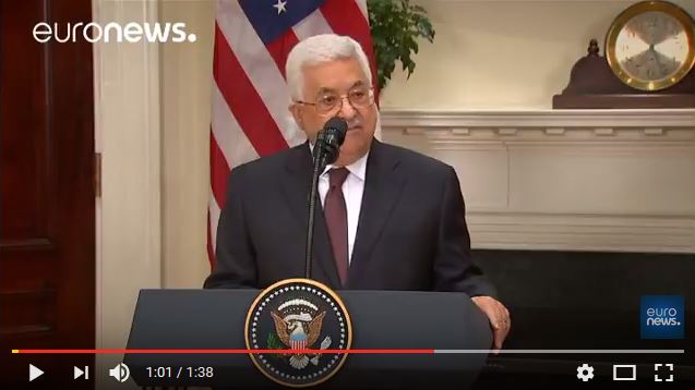  Trump optimiste pour la paix au Proche-Orient en recevant Mahmoud Abbas