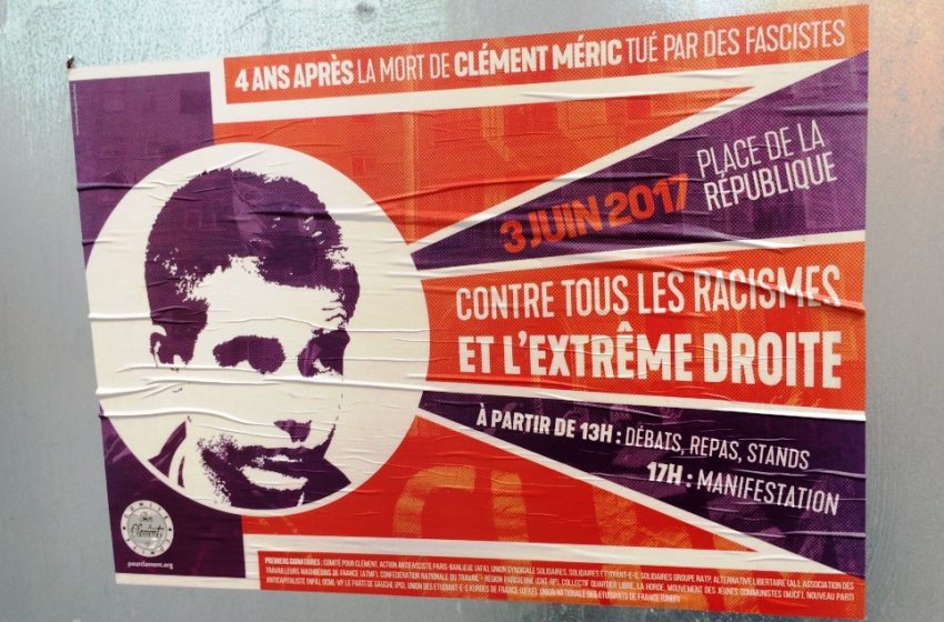 Manifestation en hommage à Clément Méric