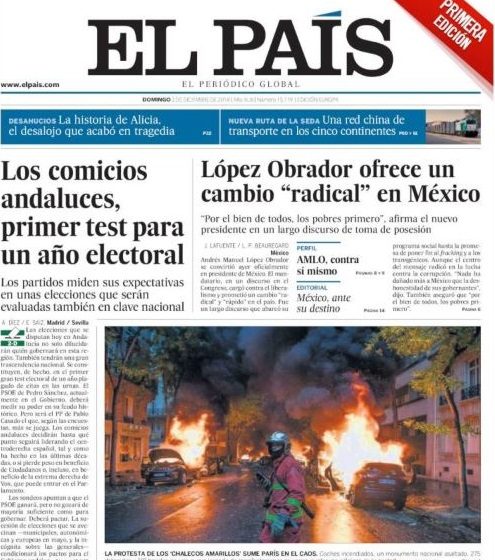 Gilets jaunes : La presse internationale résume le mouvement aux émeutes de Paris