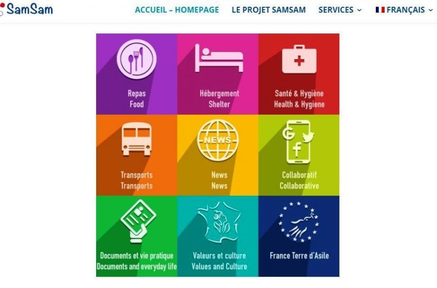  France terre d’asile lance SamSam.guide, le guide du réfugié en France