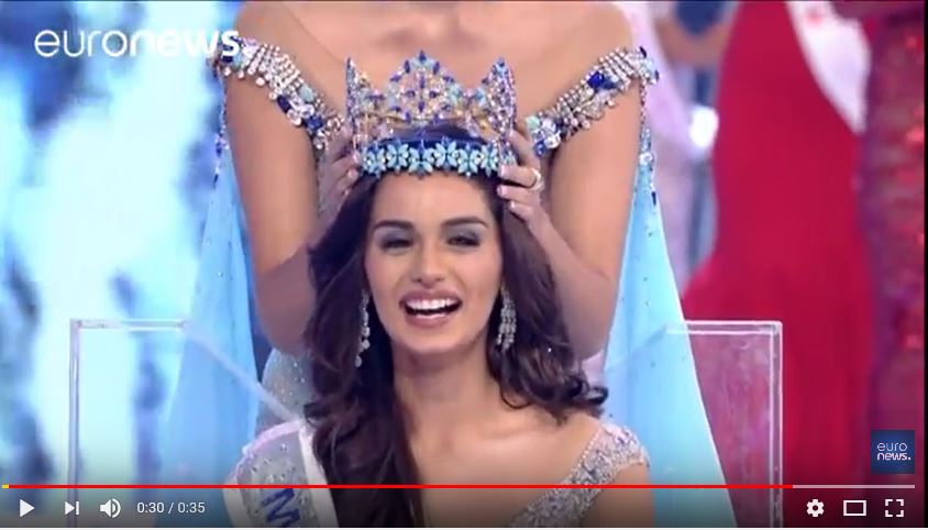 Miss Inde élue miss monde