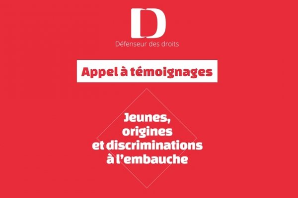 Appel à témoins lancé par le Défenseur des droits
