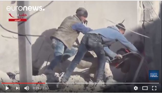 Alep-Est et ses habitants toujours sous le feu des bombardements