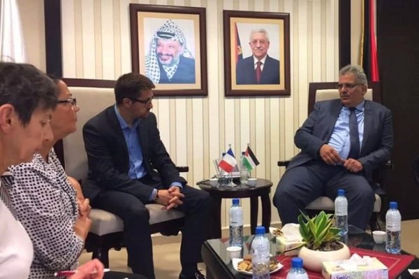 « Ce n’est pas un voyage comme les autres », Alexis Bachelay, député PS, à son retour de Palestine