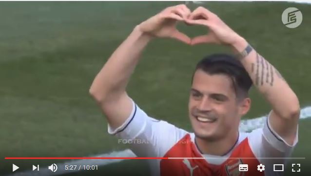  Arsenal vs Manchester United 2-0