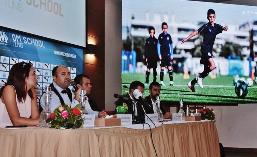 A Tunis l’Olympique de Marseille ouvre sa première Académie