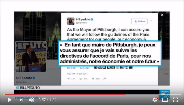  Accord-climat : des villes et Etats américains contre-attaquent