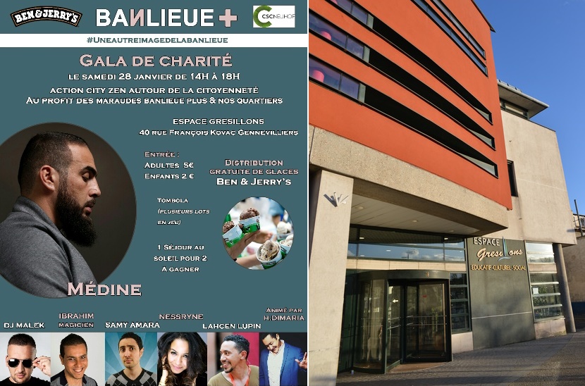  Gennevilliers. Banlieue Plus organise un gala pour venir en aide aux démunis