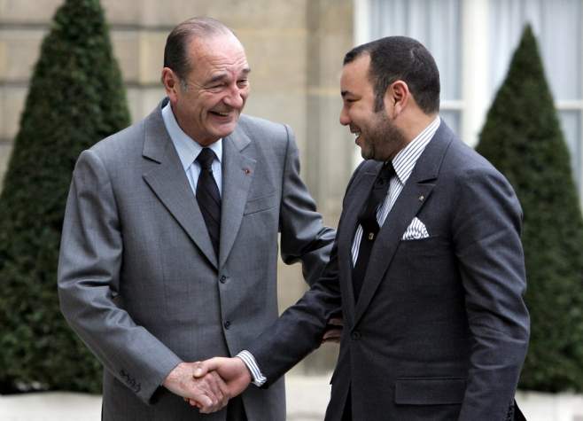 Le Prince Moulay El Hassan aux obsèques officielles de Jacques Chirac