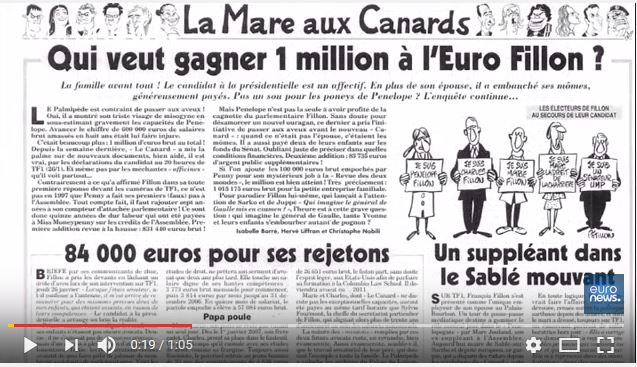 Le Canard enchaîné revoit à la hausse les salaires de Penelope Fillon