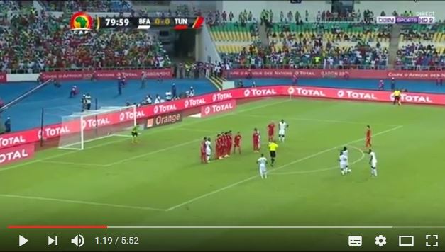  Burkina Faso vs Tunisie 2-0
