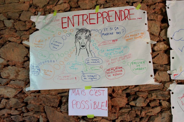 Une formation entrepreneuriale dans une ferme biologique