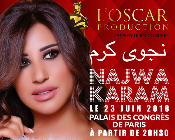 Najwa Karam, le Liban à Paris