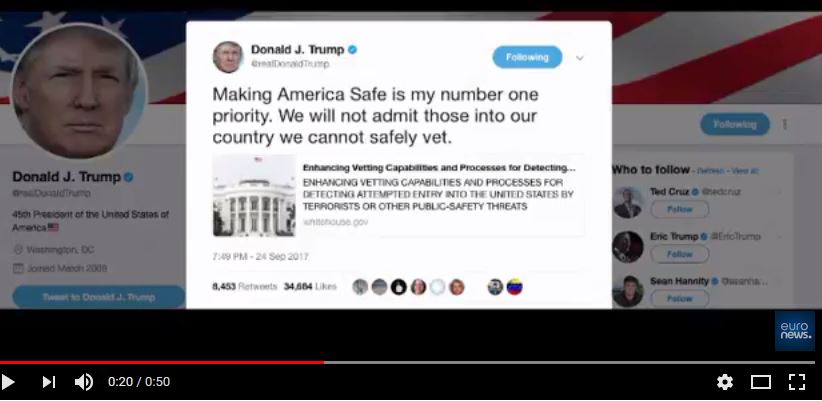 Donald Trump étend l’interdiction de séjour aux Etats-Unis aux ressortissants nord-coréens et…