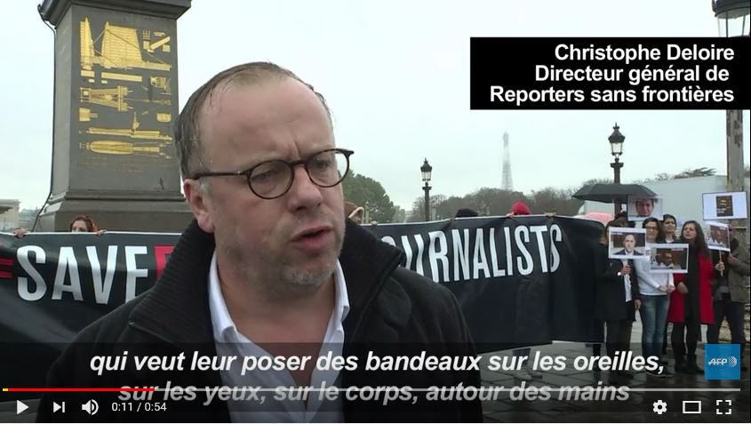  RSF dénonce la répression des journalistes égyptiens