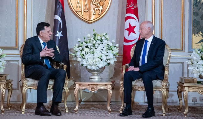 Les enjeux de la rencontre Kais Saïed – Fayez Sarraj