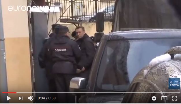  Moscou : l&rsquo;opposant russe Alexeï Navalny devant les juges