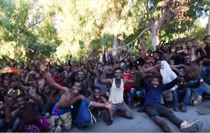 Nouvel assaut massif de migrants Subsahariens à Sebta