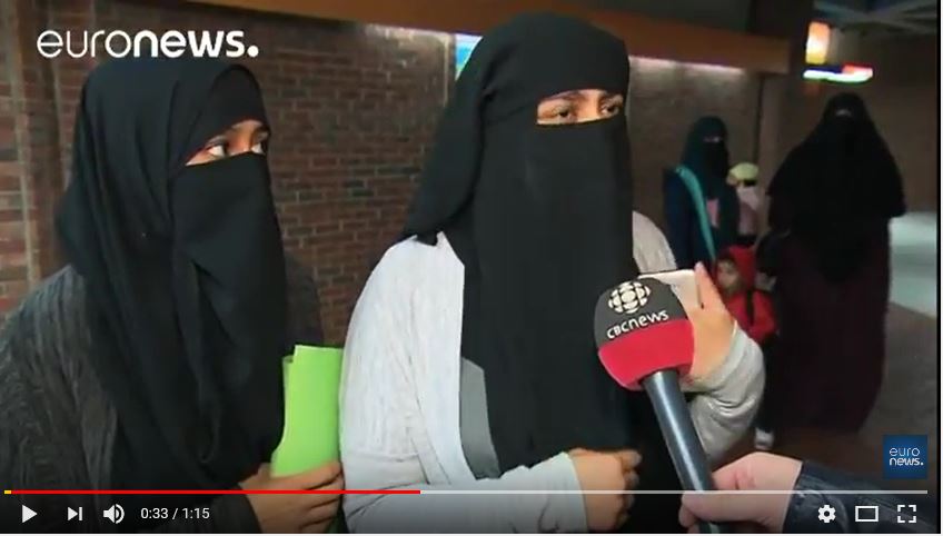  Voile intégral versus crucifix au Québec