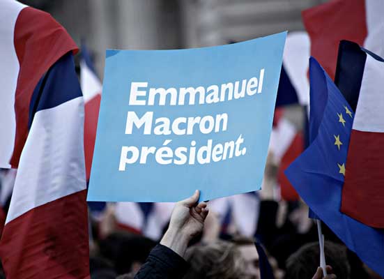 Le 7 mai 2017, l’élection d’Emmanuel Macron