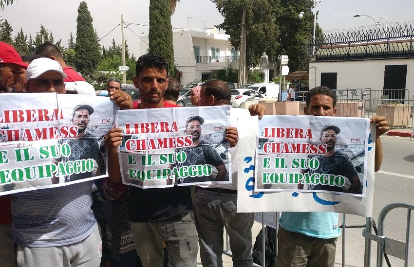  Mobilisation pour la libération de six pêcheurs détenus en Italie