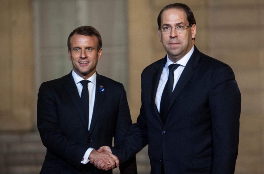 A Paris, Chahed remet une lettre de Saïed à Macron