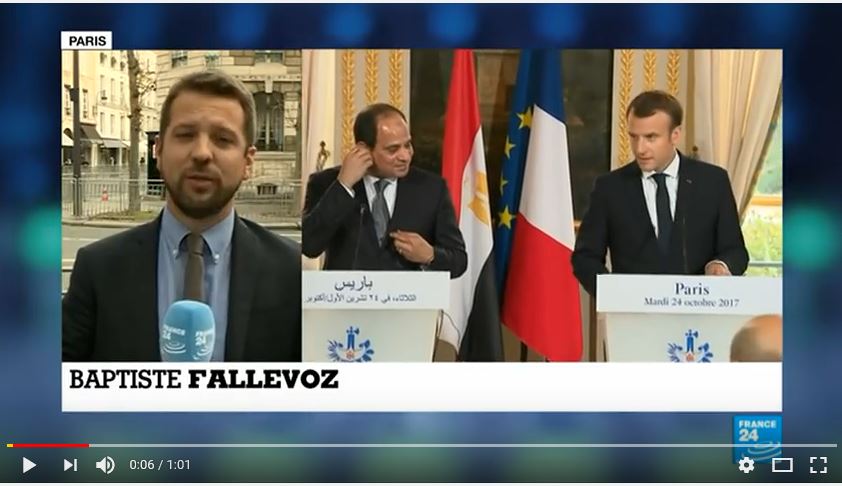  Droits de l&rsquo;Homme en Égypte : Macron ne veut « pas donner de leçons » à Sissi