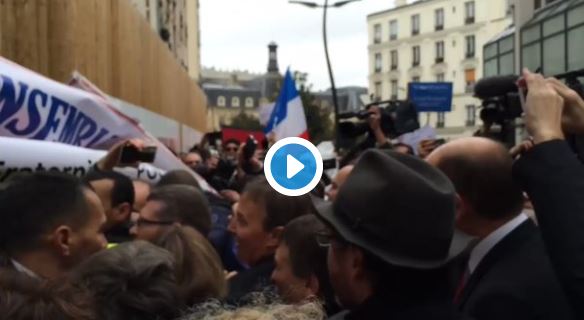 (Vidéo) Des élus tentent de déloger physiquement des fidèles en prière à Clichy