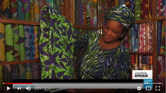 Le pagne Wax, tissu symbole de l’Afrique