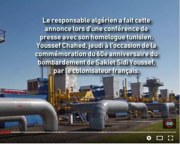 L’Algérie prévoit de fournir du gaz à 4 régions tunisiennes