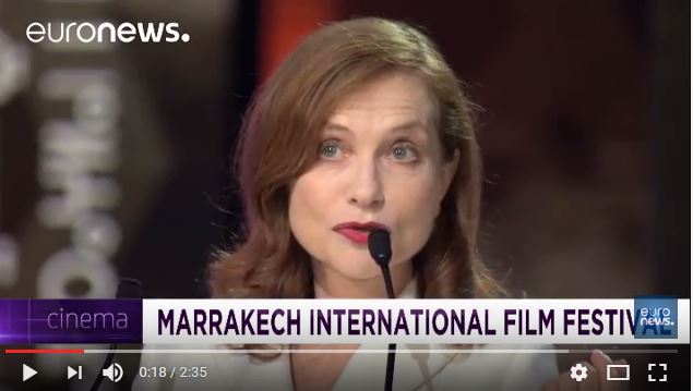  Marrakech : double hommage Isabelle Huppert et Paul Verhoven – cinema