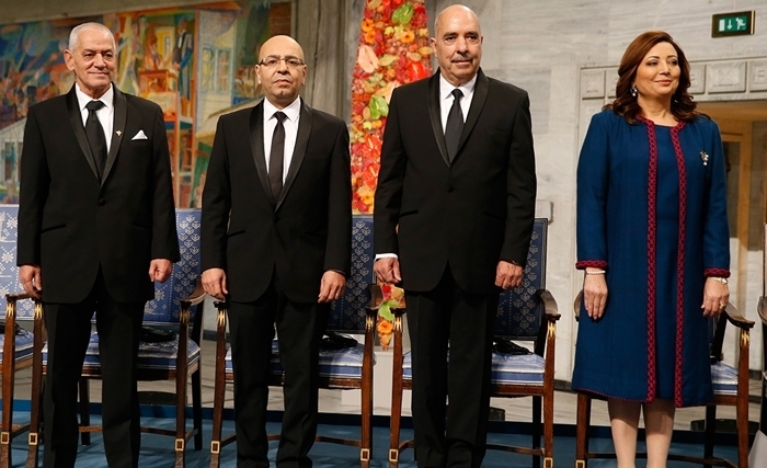  L’Université Paris Dauphine remet le titre de Docteur Honoris Causa au Quartet tunisien
