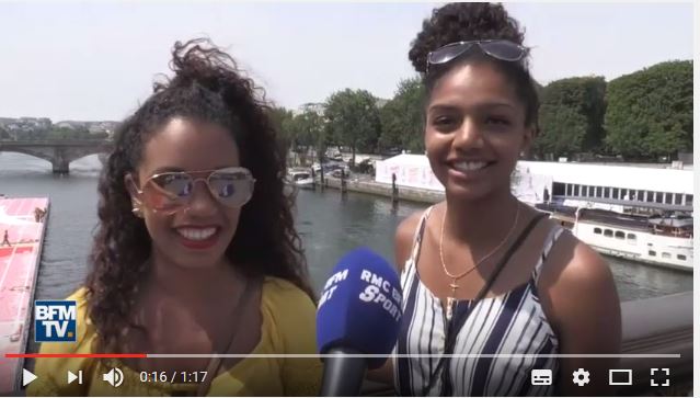 Paris se mets aux couleurs des Jeux Olympiques ce week-end