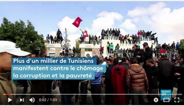  Tunisie : grève générale dans le sud du pays