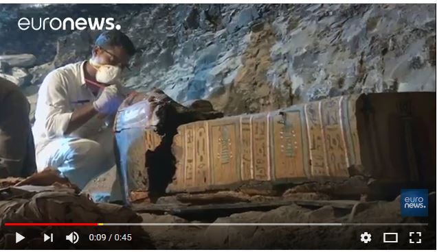 Egypte : Découverte de momies