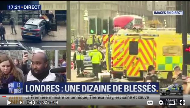  Attaque à Londres: un témoin raconte avoir vu une voiture accélérer sur les passants