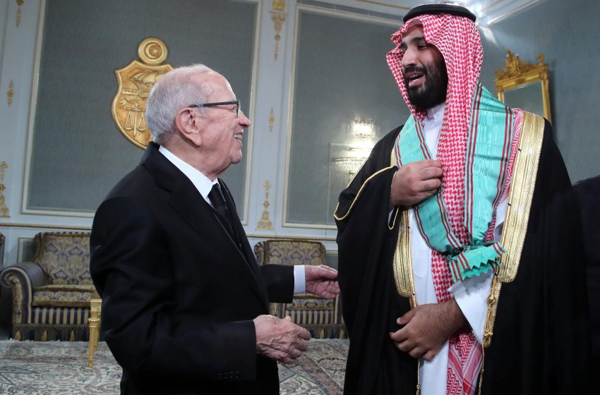 Figure clivante pour les Tunisiens, Ben Salmane est honoré à Carthage