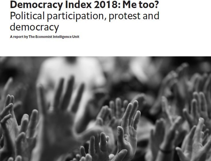 Democracy Index 2018 : La Tunisie et le Maroc, seuls pays arabes à accrocher la moyenne