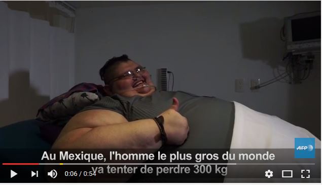 L’homme le plus gros du monde va tenter de perdre 300 kg