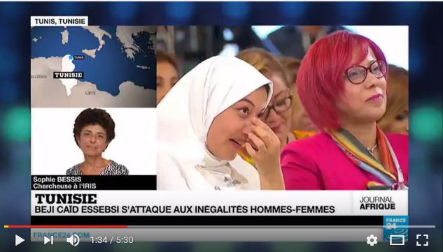  Le président tunisien lance le débat sur l »égalité homme-femme pour l »héritage