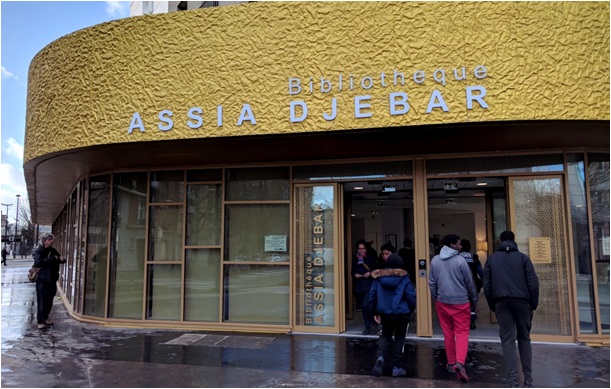  Inauguration de la bibliothèque Assia Djebar