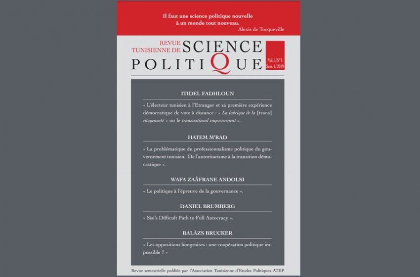 Enfin une revue de Science Politique (RTSP)